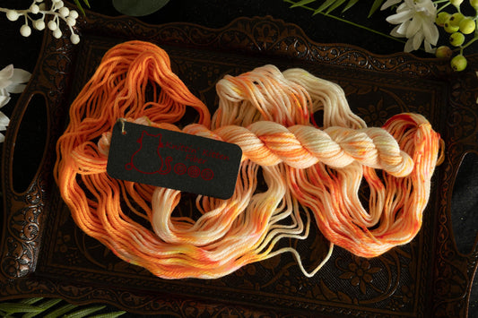 Orange Creamsicle - Mini Skein