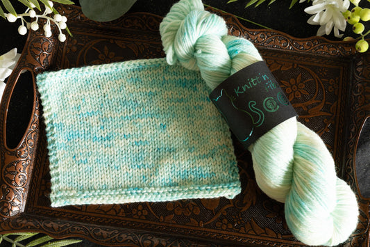 Ice Blue - Worsted Weight