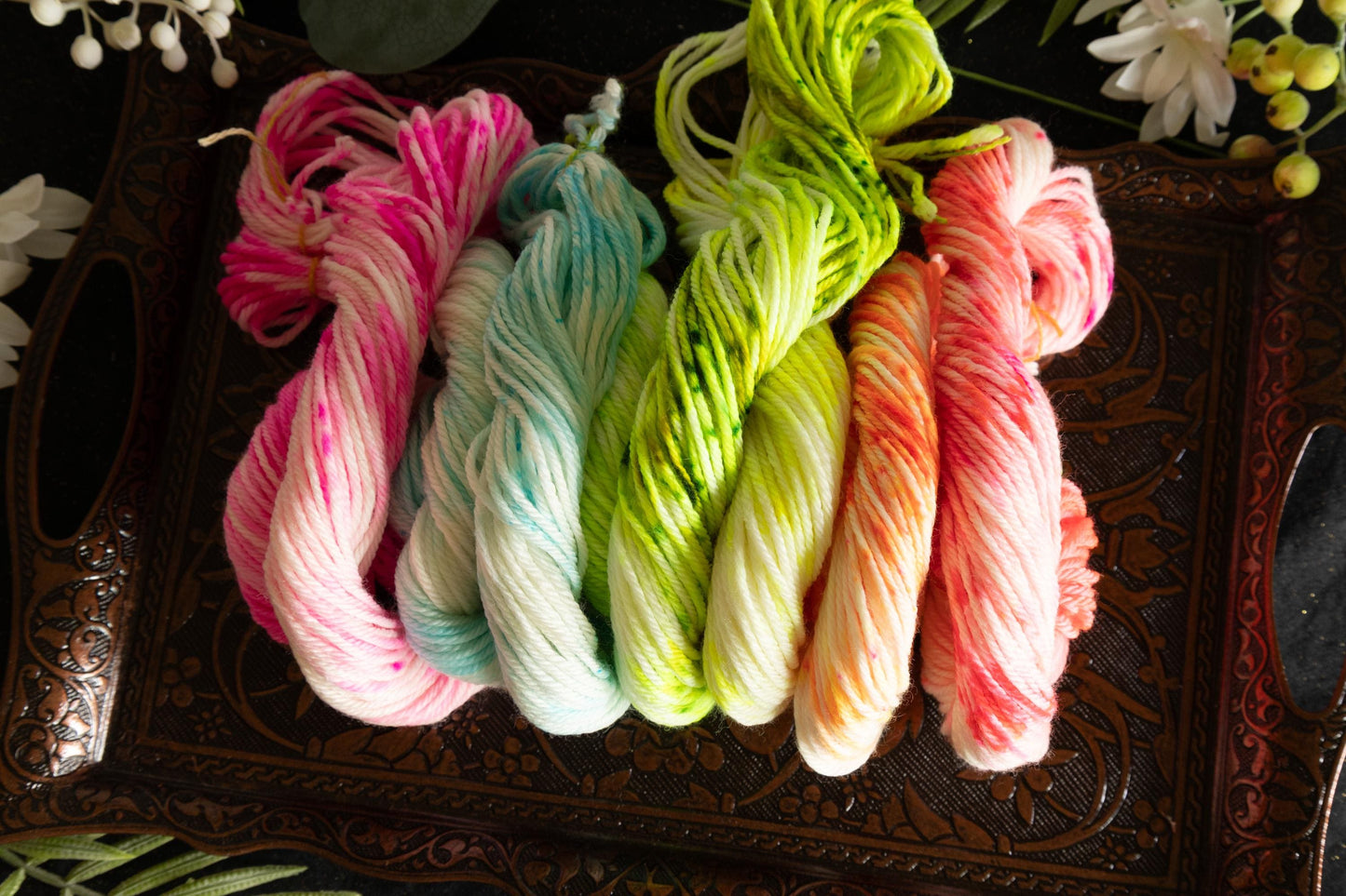 Neon Rainbow - Mini Skein Set