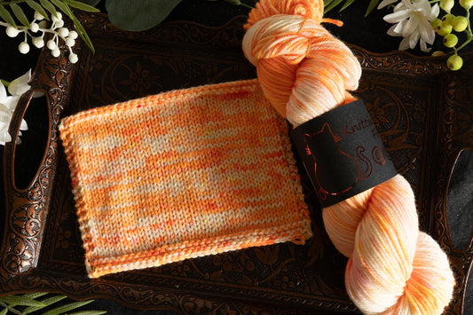 Orange Creamsicle - Worsted Weight