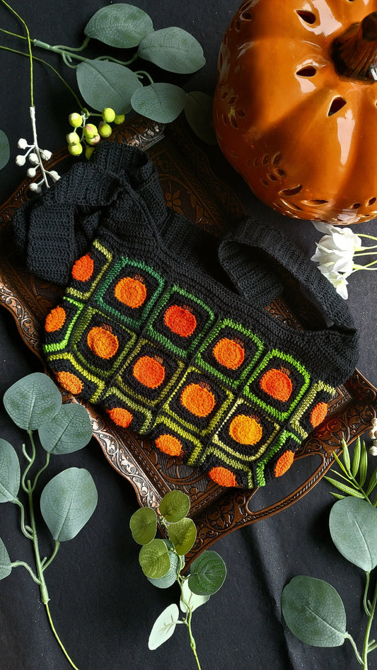Pumpkin Granny Square
