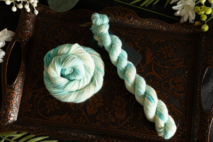 Ice Blue - Mini Skein