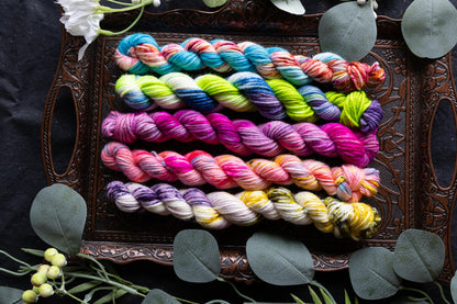 The Spellbook Collection: Spring Edition - Mini Skein Set - Mini Sheep Worsted