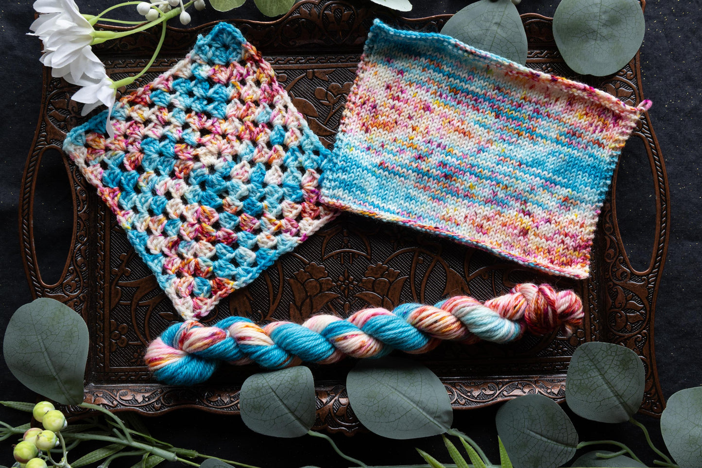 Blossom Enchantment - Mini Sheep - Worsted Weight