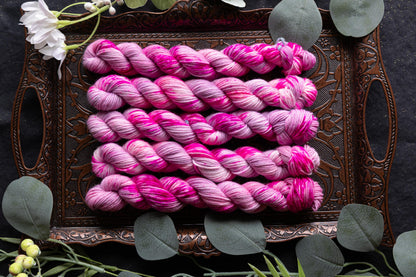 Bloom Hex - Mini Sock - Fingering Weight