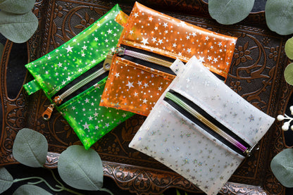 Vinyl Pouch and Gummy Bear Stitch Marker Set