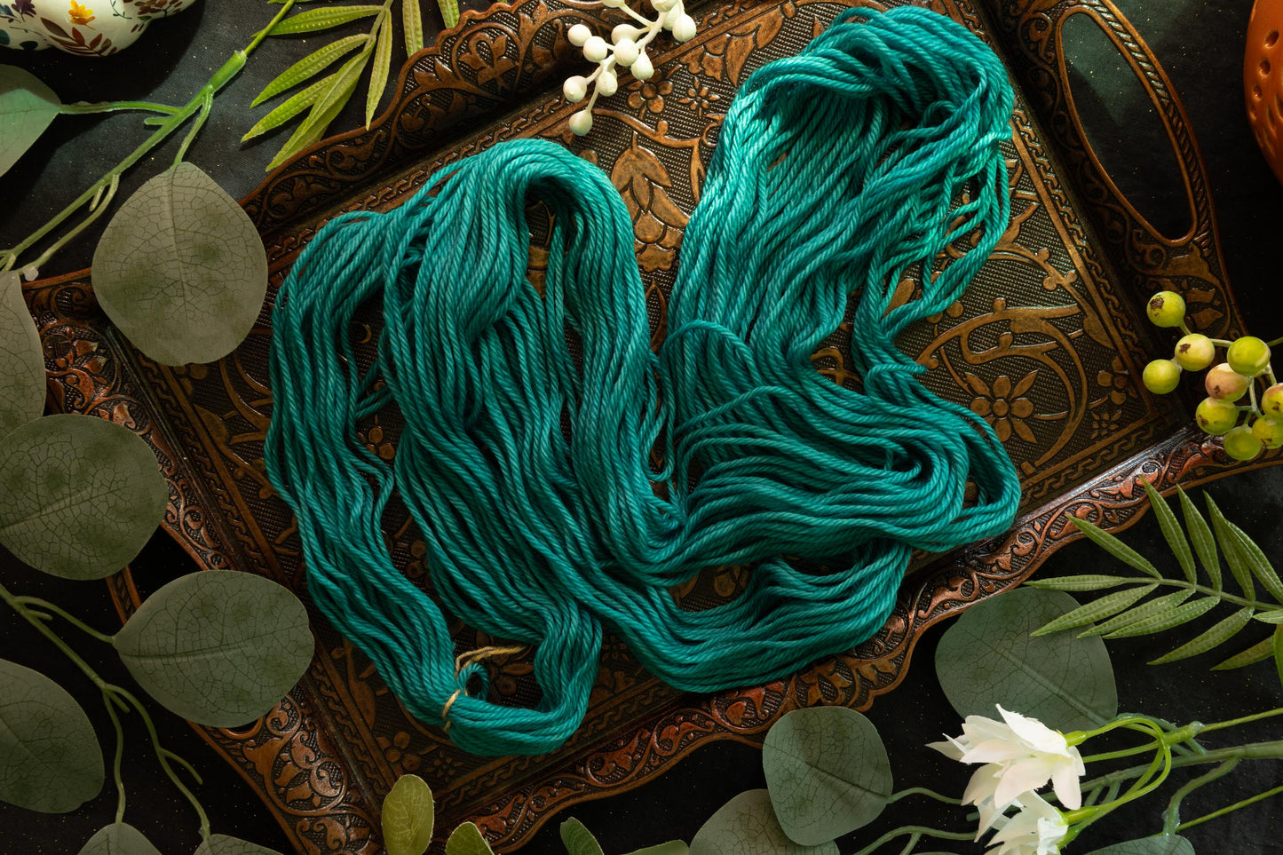 Teal - Mini Sheep - Worsted Weight