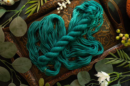 Teal - Mini Sheep - Worsted Weight
