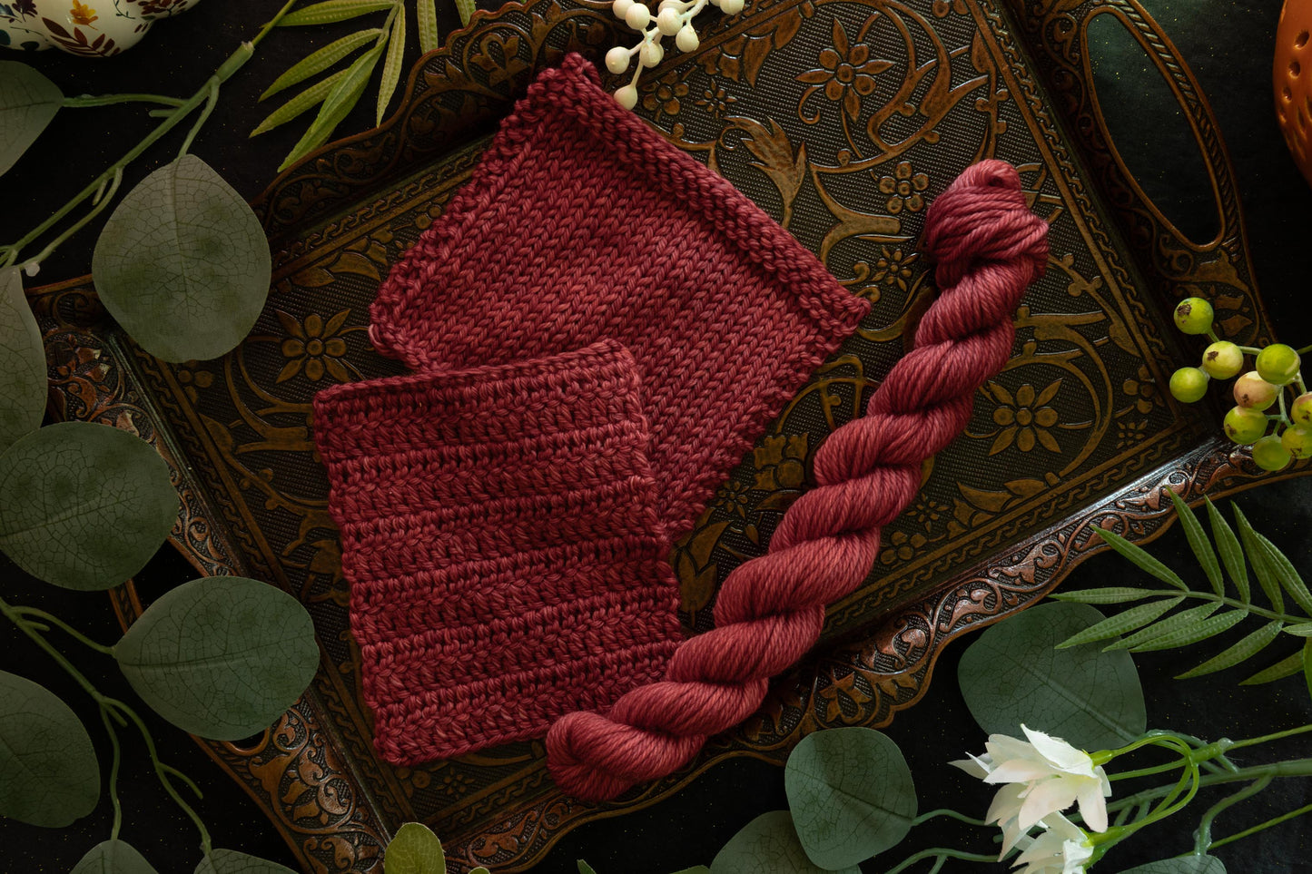 Black Cherry - Mini Sheep - Worsted Weight
