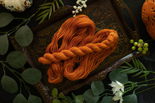 Pumpkin - Mini Sheep - Worsted Weight