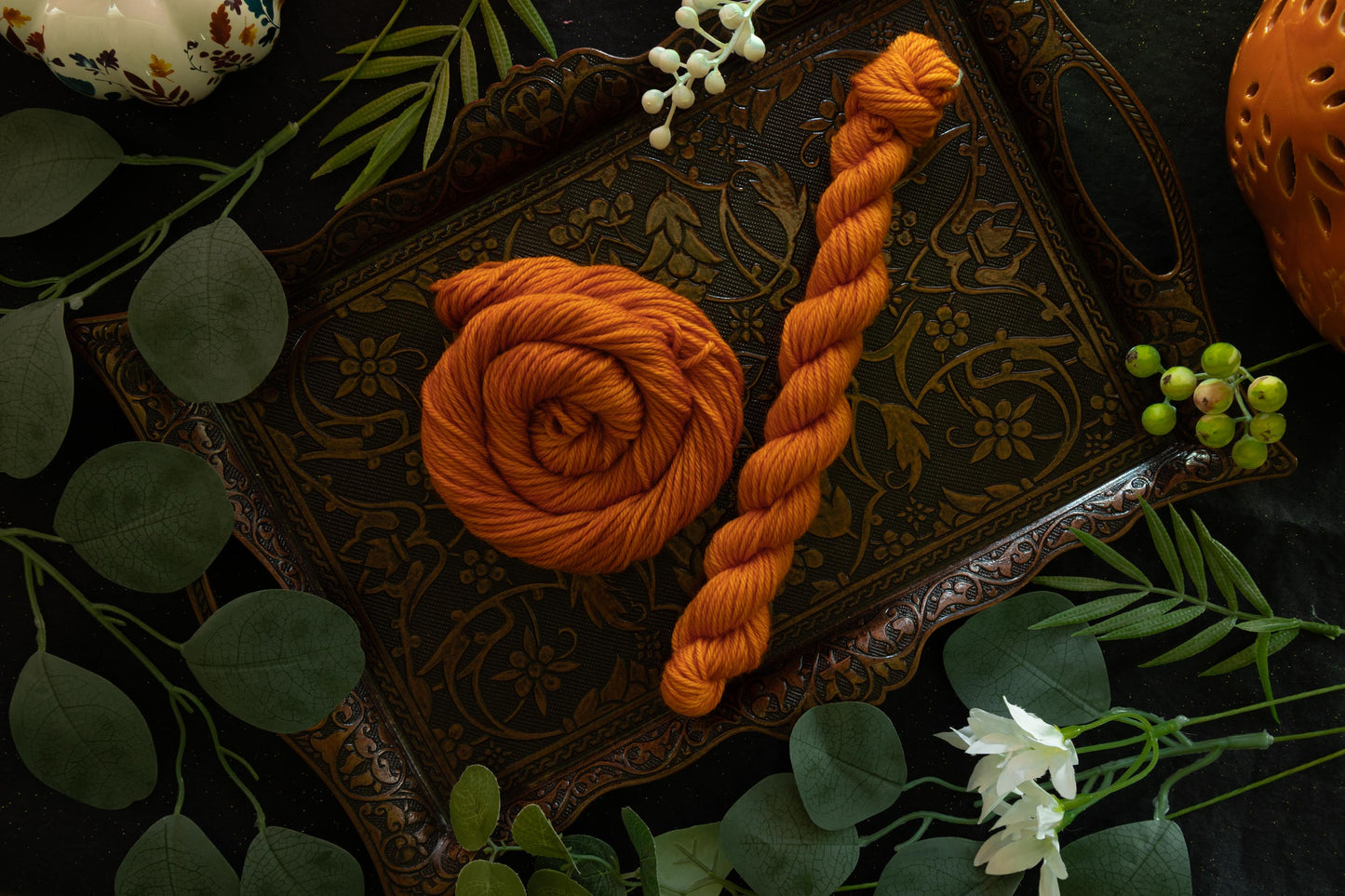 Pumpkin - Mini Sheep - Worsted Weight