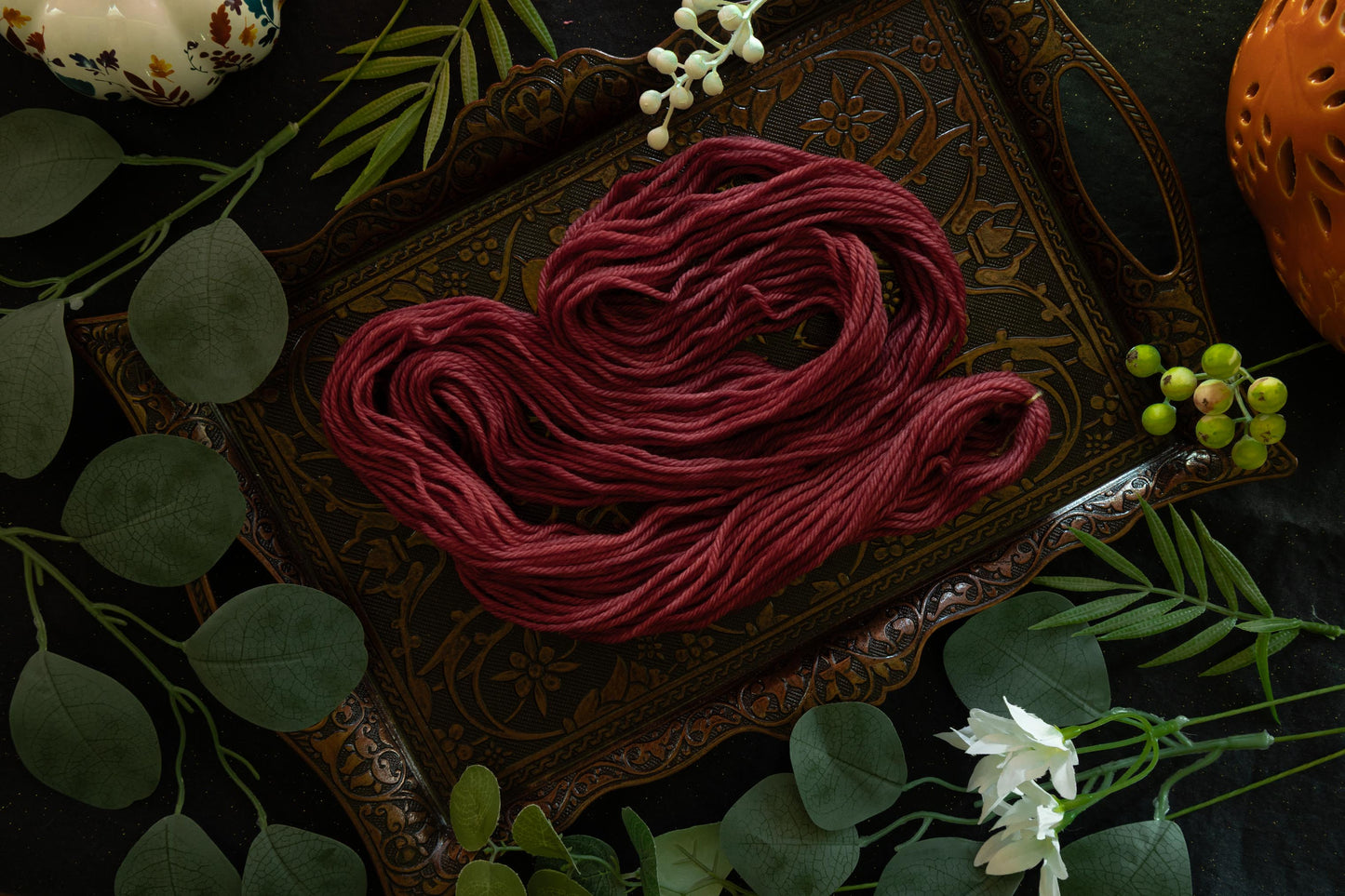 Black Cherry - Mini Sheep - Worsted Weight