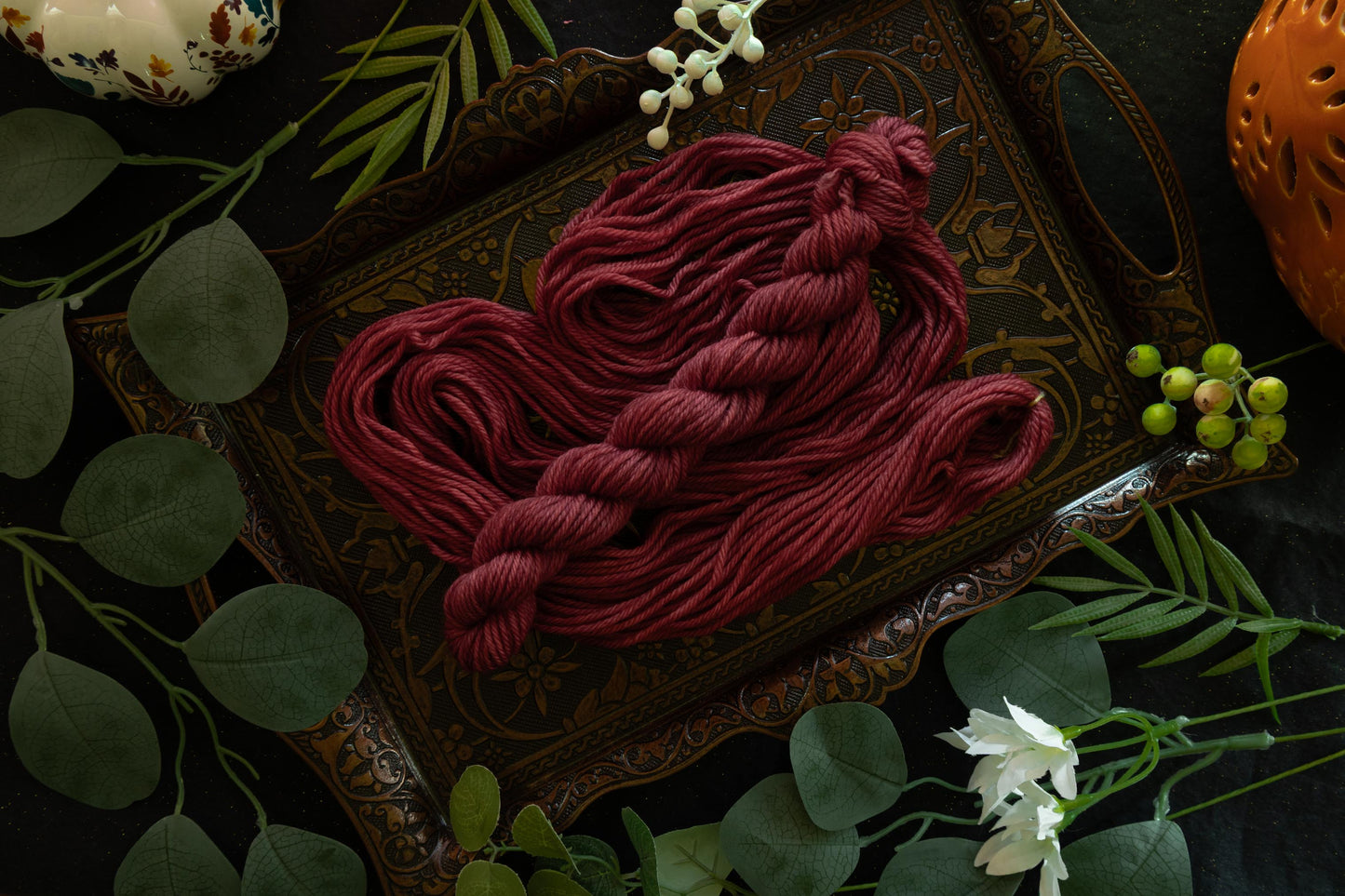 Black Cherry - Mini Sheep - Worsted Weight