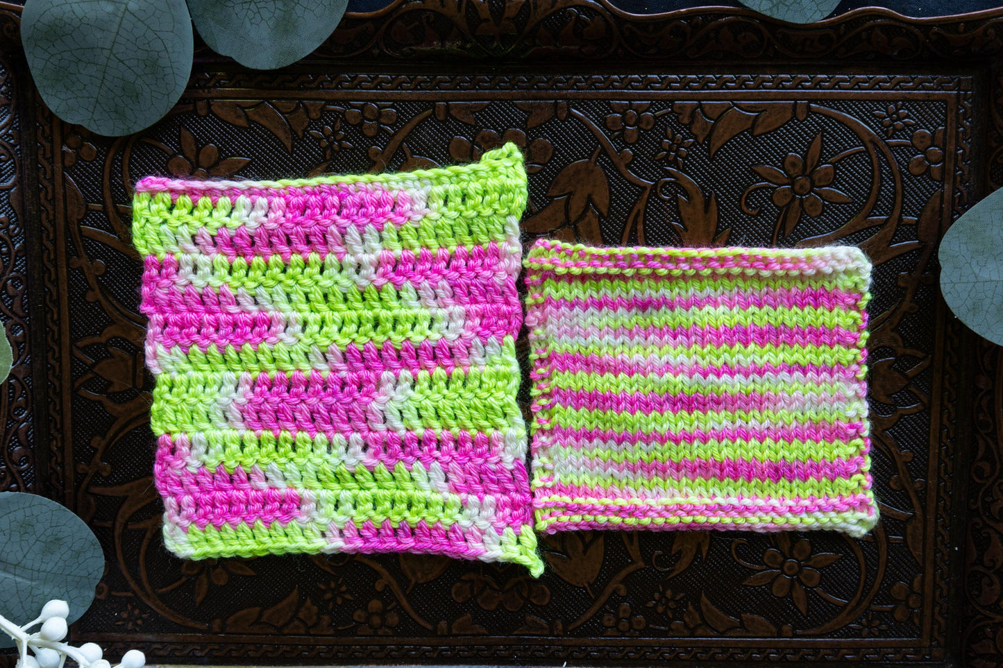 Kiwi Strawberry Sorbet - Mini Skein - DK Weight