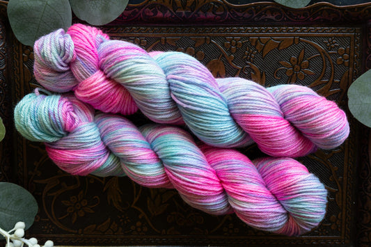 Cotton Candy - Silk Sheep - DK Weight