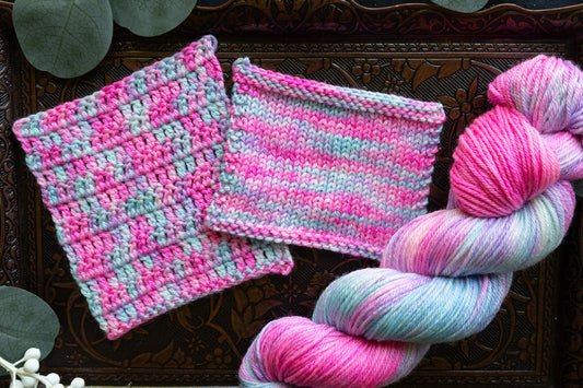 Cotton Candy - Silk Sheep - DK Weight
