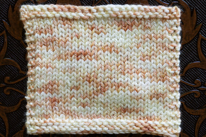 Caramel Vanilla Swirl - Silk Sheep - DK Weight