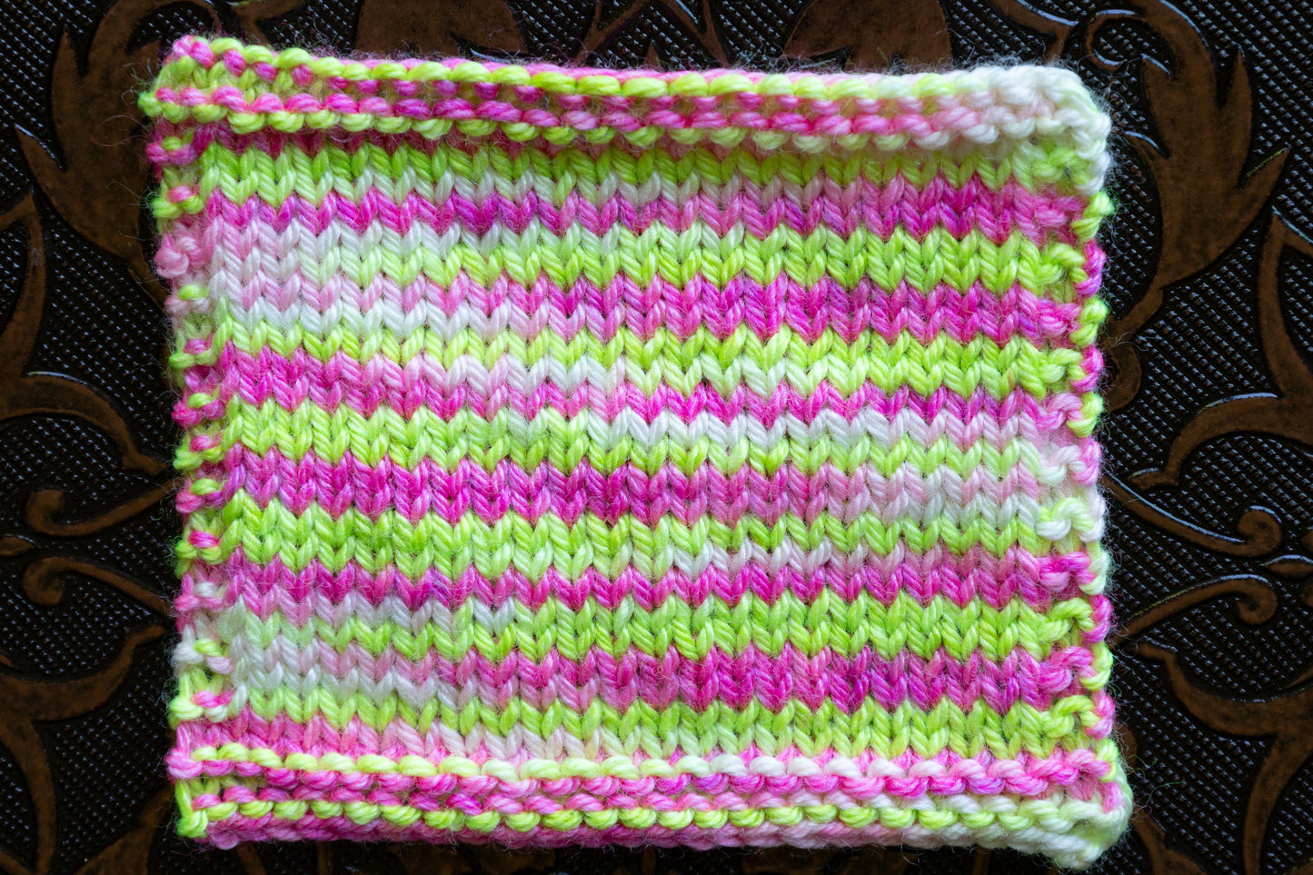 Kiwi Strawberry Sorbet - Silk Sheep - DK Weight