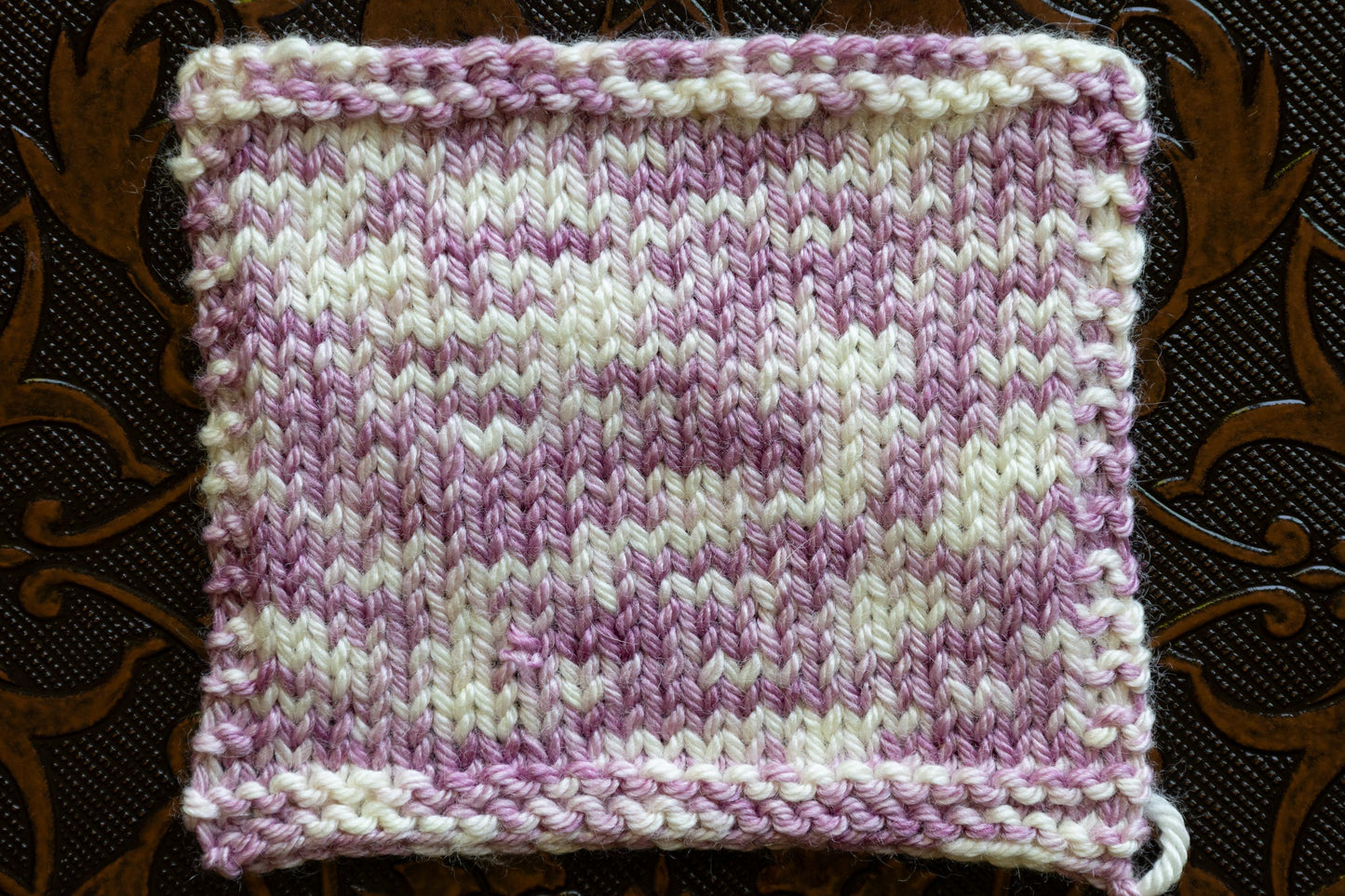 Blackberry Vanilla Swirl - Silk Sheep - DK Weight