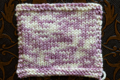 Blackberry Vanilla Swirl - Mini Skein - DK Weight