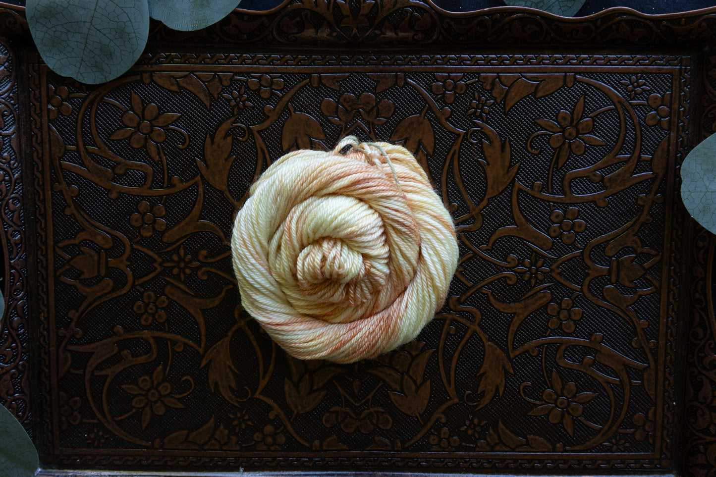 Caramel Vanilla Swirl - Mini Skein - DK Weight