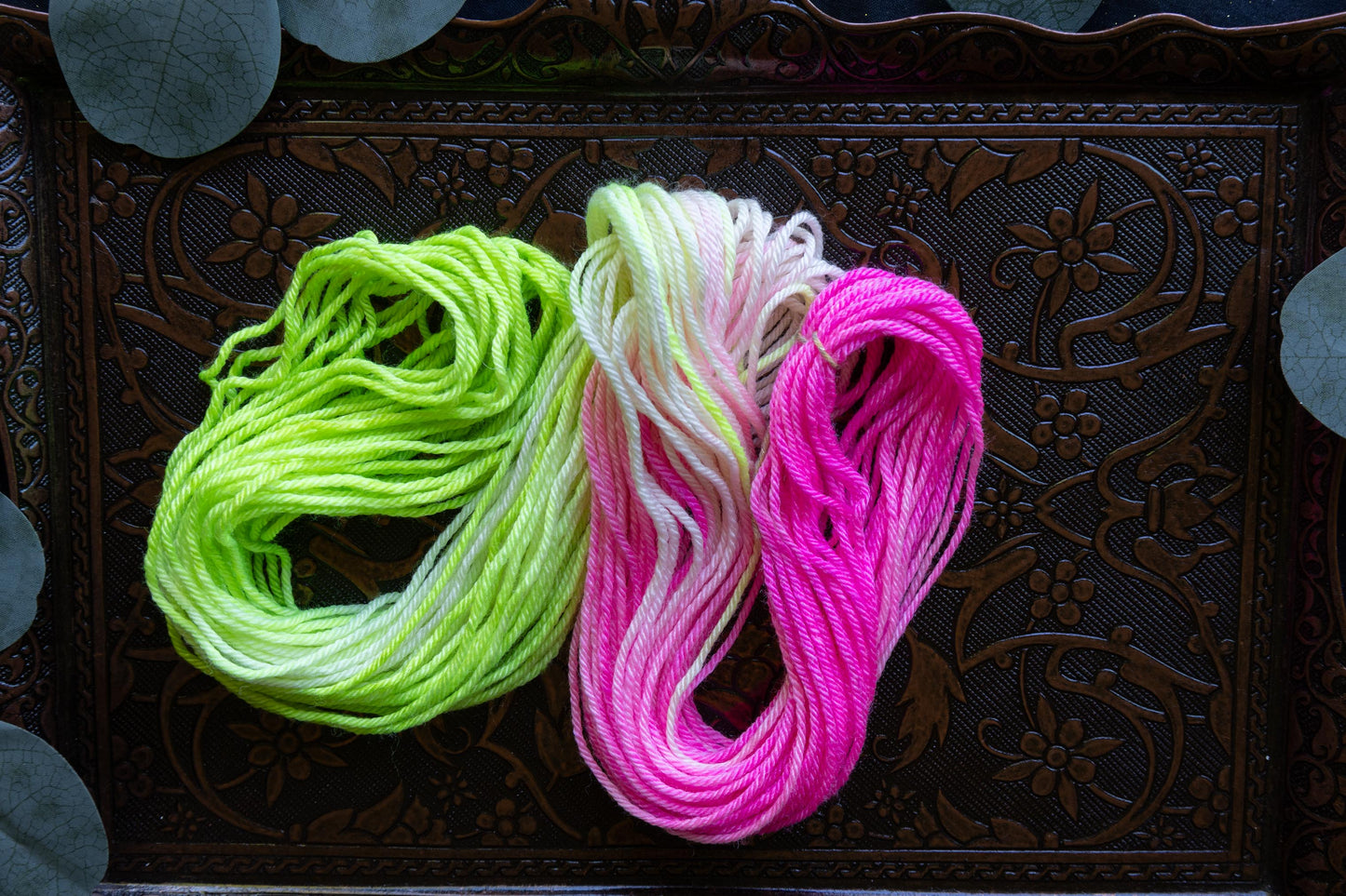 Kiwi Strawberry Sorbet - Mini Skein - DK Weight