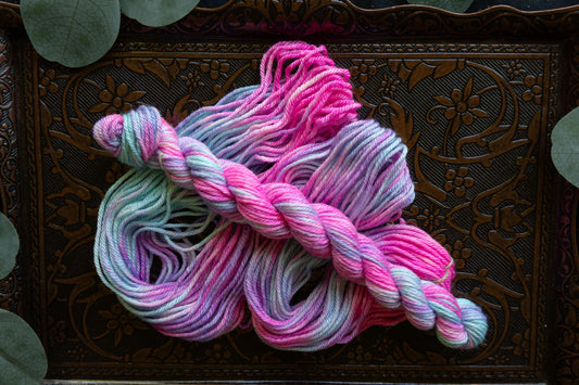 Cotton Candy - Mini Skein - DK Weight