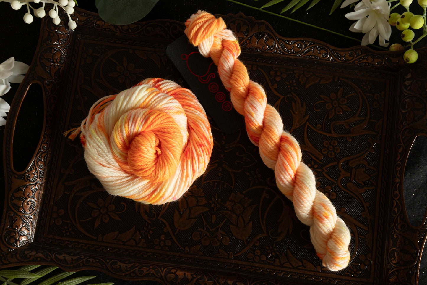 Orange Creamsicle - Mini Skein