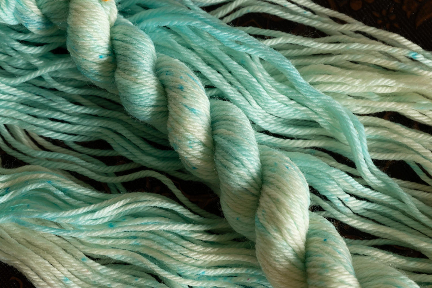 Ice Blue - Mini Skein